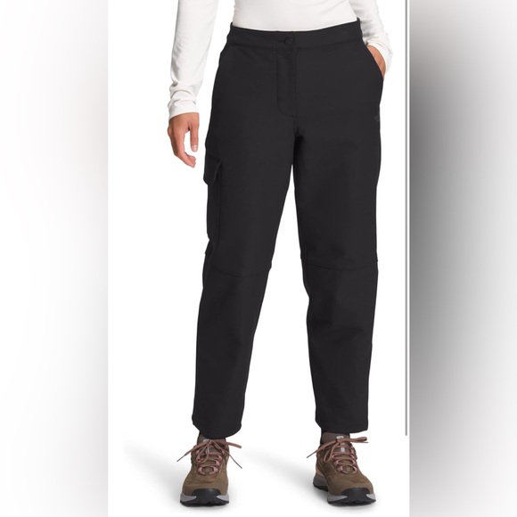 The North Face Camden Soft-Shell Pants Women's Black Small Trail Pants - Picture 7 of 9